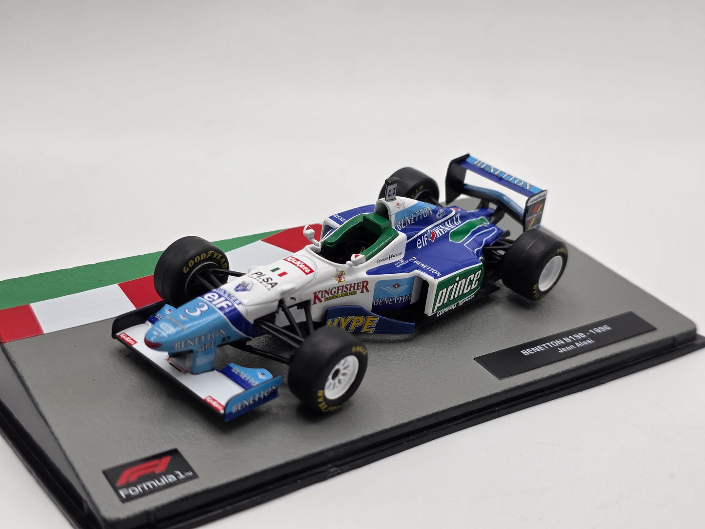 1/43 1996 Benetton B196 - Jean Alesi | Model F1 Car