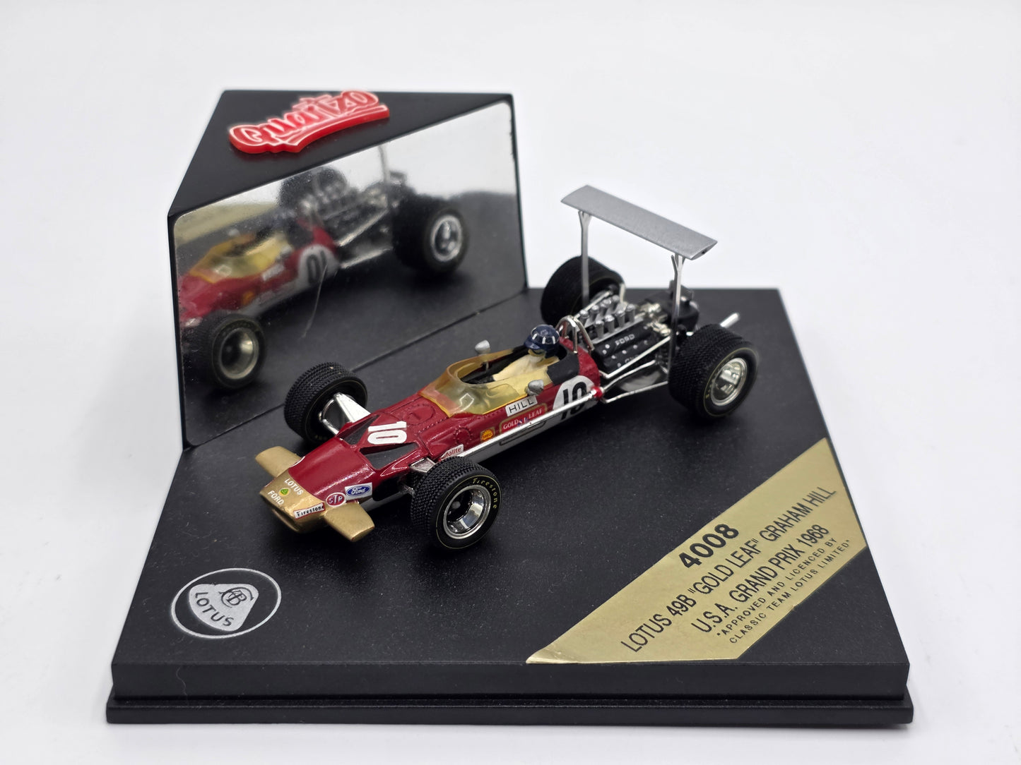 1/43 1968 Lotus 49B - Graham Hill - Quartzo | Model F1 Car
