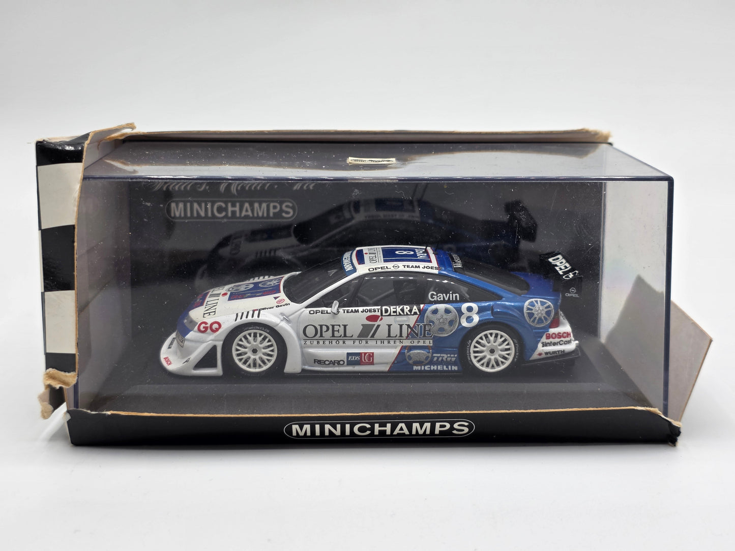 1/43 1996 Opel Calibra - DTM/ITC - Oliver Gavin - Minichamps | Model Car