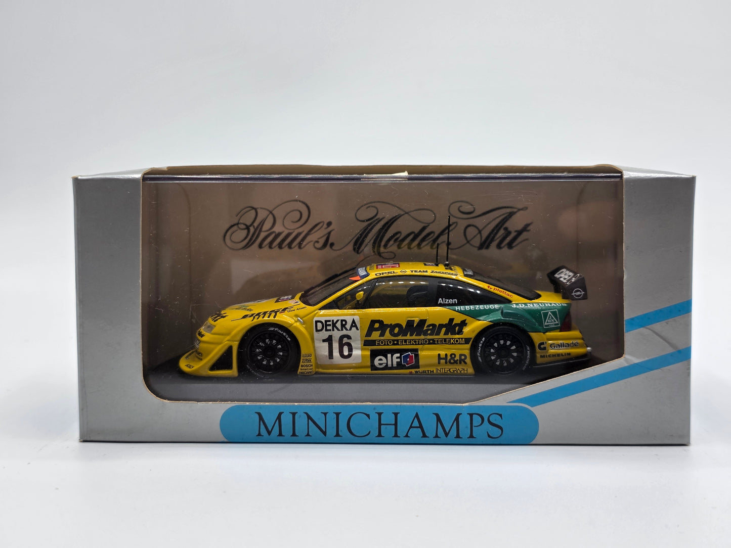 1/43 1996 Opel Calibra - DTM/ITC - Uwe Alzen - Minichamps | Model Car