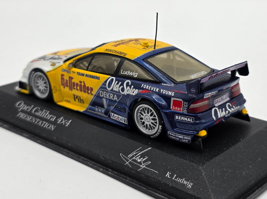 1/43 1995 Opel Calibra - DTM - Klaus Ludwig - Minichamps | Model Car