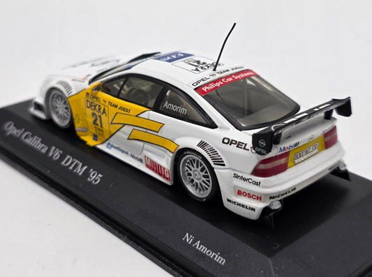 1/43 1995 Opel Calibra - DTM - Ni Amorim - Minichamps | Model Car
