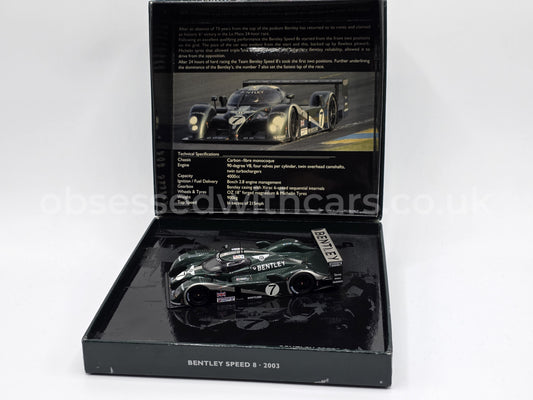1/43 2003 Bentley Speed 8 - Capello / Kristensen / Smith - Minichamps - Presentation Box