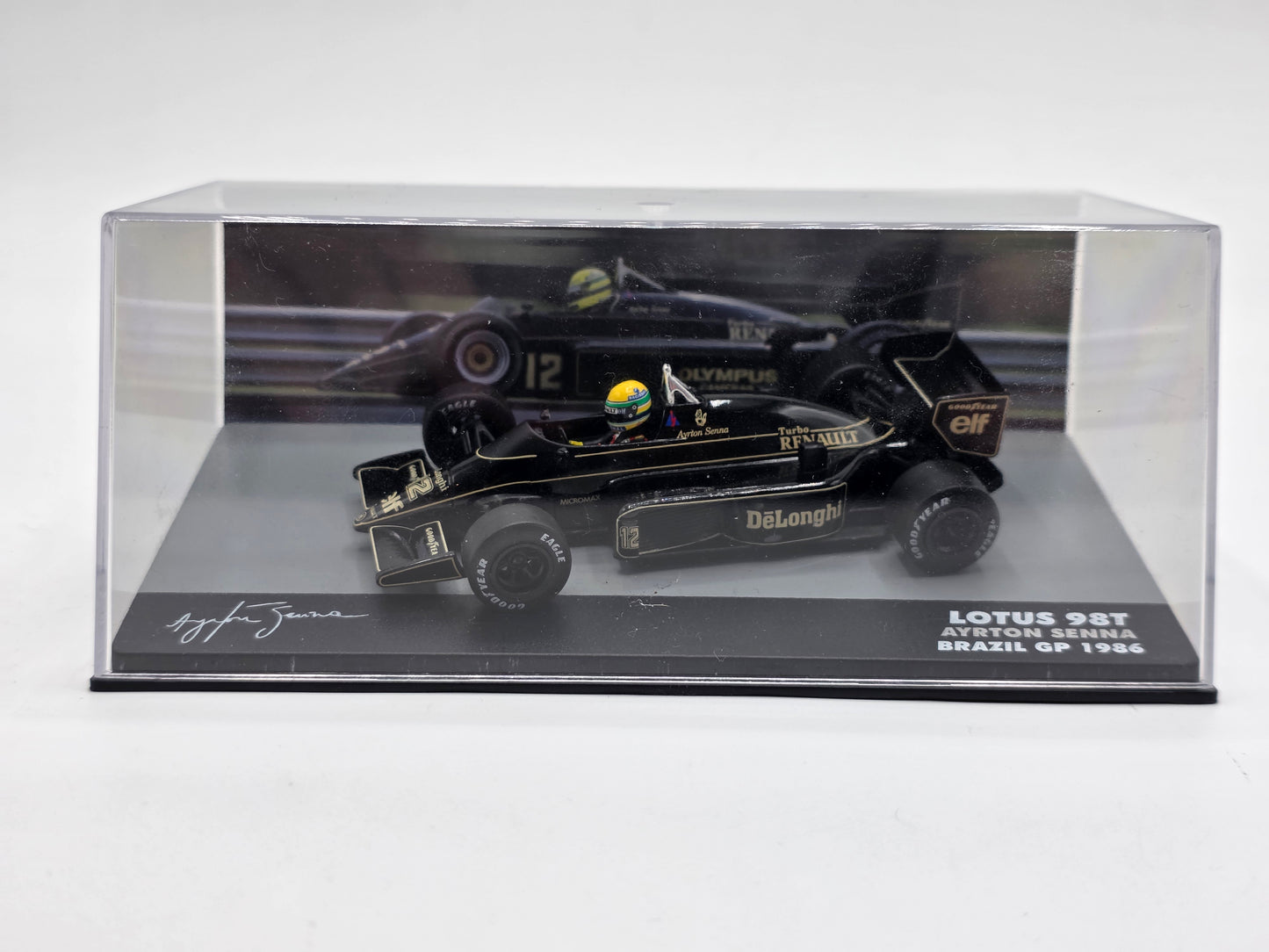 1/43 1986 Lotus 98T – Ayrton Senna | Model F1 Car