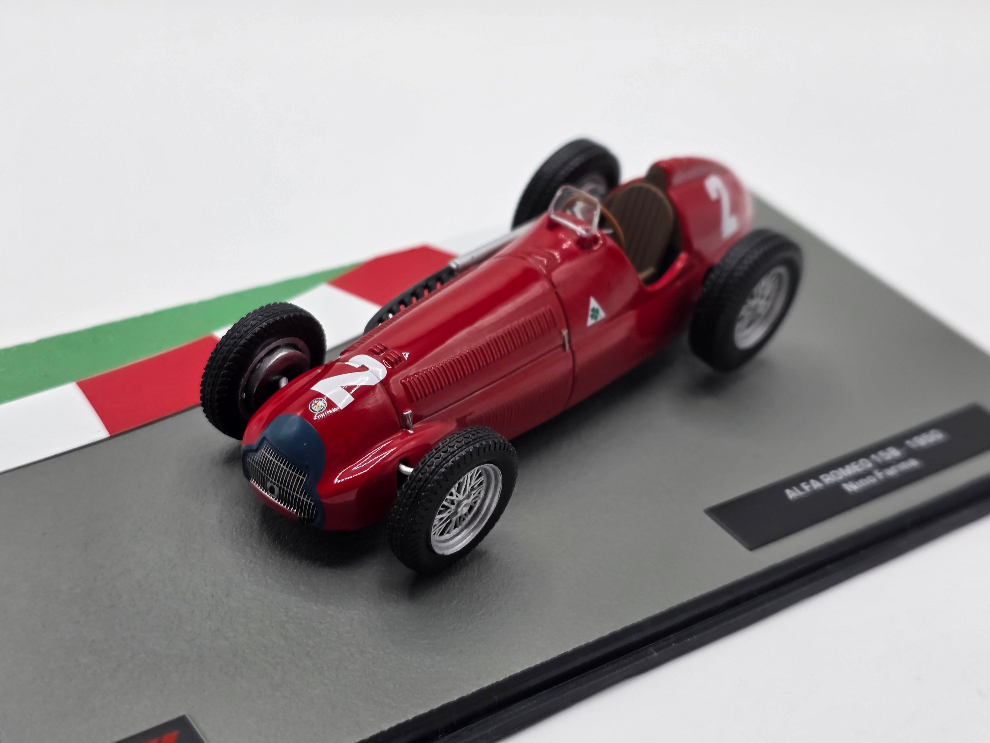 Alfa Romeo - 158 F1 GP GB 1950 - Modèle Presse - 1/43 - Autos Miniatures Alfa Romeo - 158 F1 GP GB 1950 - Modèle Presse - 1/43 - Autos Miniatures