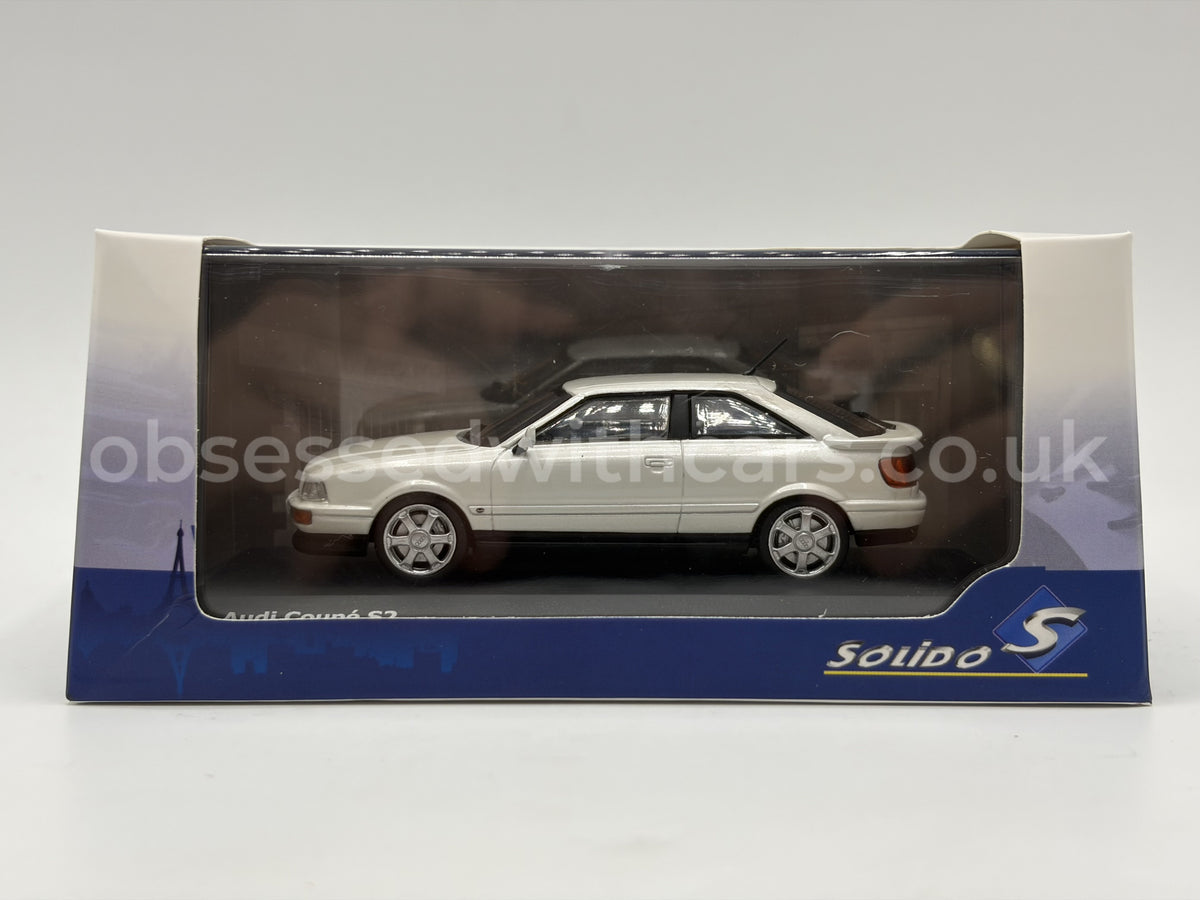 1/43 1992 Audi S2 Coupe - Pearl White - Solido | Model Car