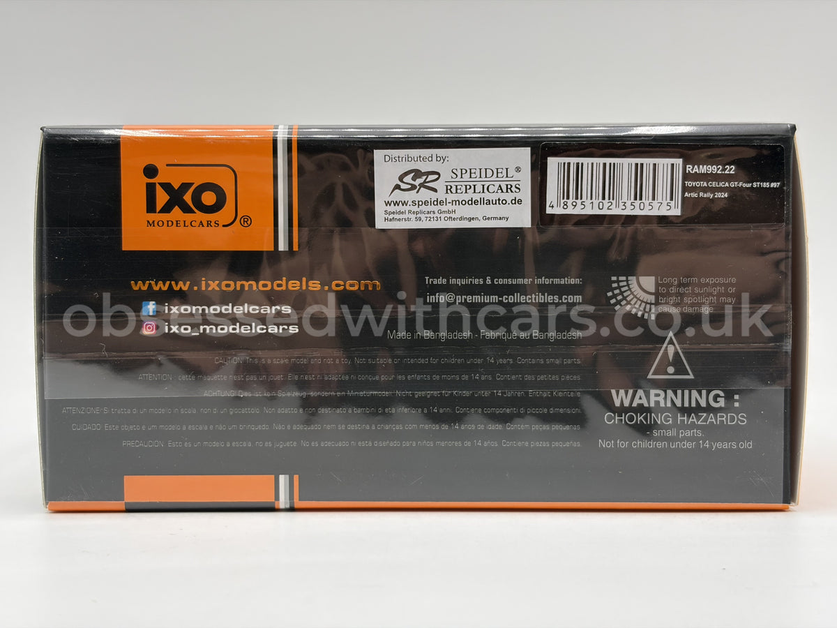 1/43 2024 Toyota Celica GT-Four ST185 - Artic Rally - Latvala / Hanninen | Model Rally Car