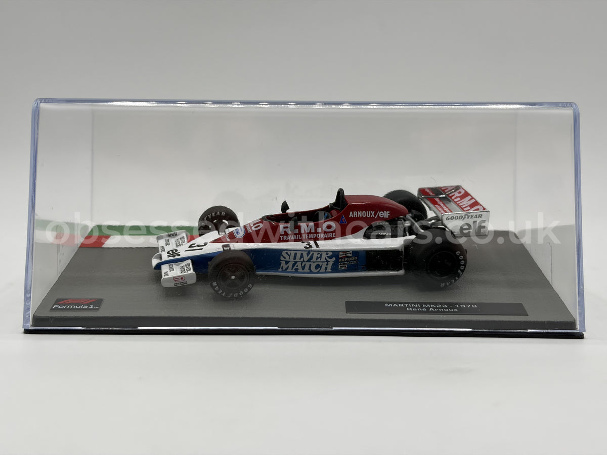 1/43 1978 Martini MK23 - Rene Arnoux | Model F1 Car