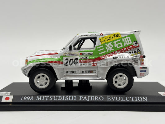 1/43 1998 Mitsubishi Pajero Evo - Paris-Granada-Dakar Rally - Shinozuka / Magne | Model Car