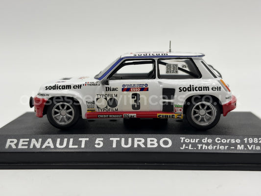 1/43 1982 Renault 5 Turbo - Tour de Corse - Therier / Vial | Model Rally Car