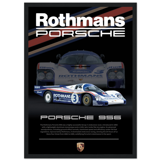 Porsche 956 Poster