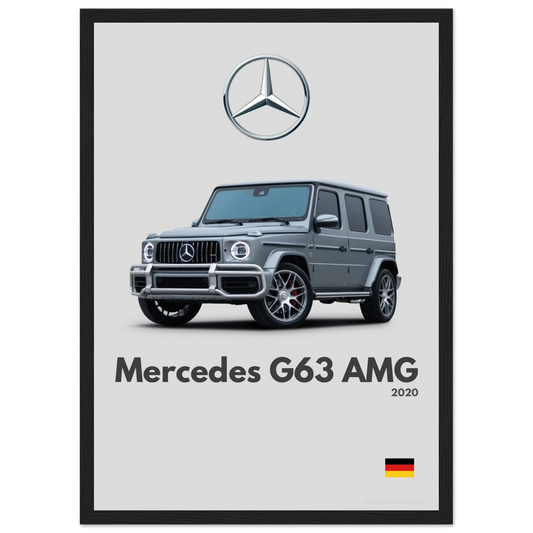 Mercedes G63 AMG Poster - Minimalist Collection