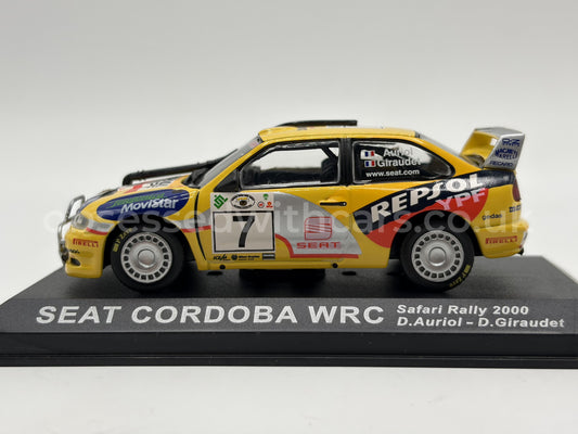 1/43 2000 Seat Cordoba WRC - Safari Rally - Auriol / Giraudet | Model Rally Car