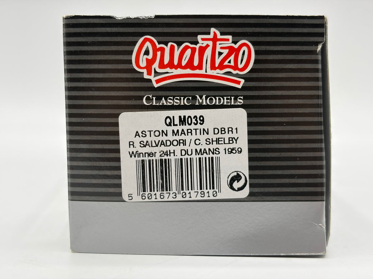 1/43 1959 Aston Martin DBR1 - Salvadori / Shelby - Quartzo | Model Le Mans Car