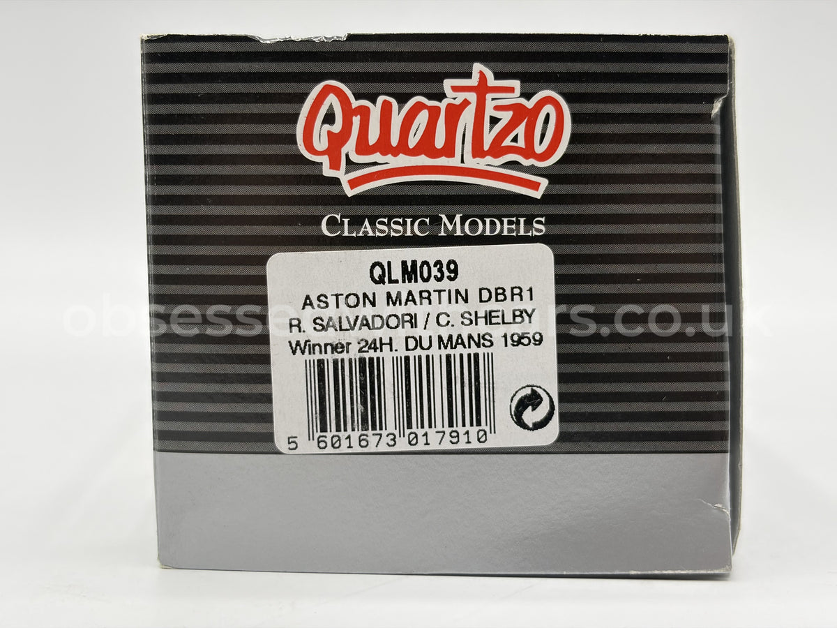1/43 1959 Aston Martin DBR1 - Salvadori / Shelby - Quartzo | Model Le Mans Car