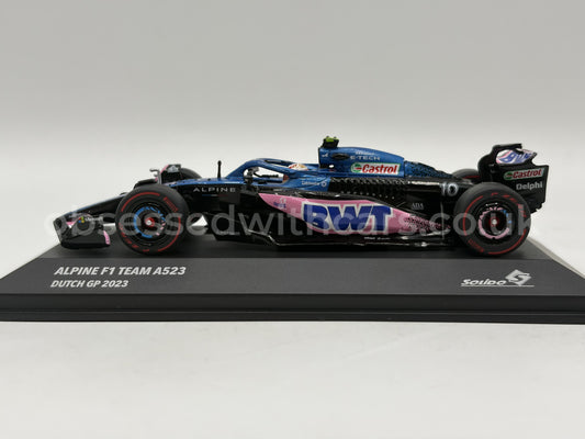 1/43 2023 Alpine A523 - Pierre Gasly - Dutch GP | Model F1 Car