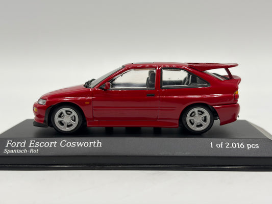 1/43 1996 Ford Escort RS Cosworth - Red - Minichamps | Model Car
