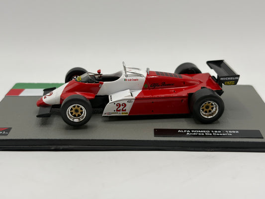 1/43 1982 Alfa Romeo 182 - Andrea de Cesaris | Model F1 Car