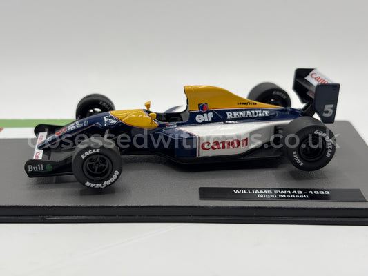 1/43 1992 Williams FW14B - Nigel Mansell | Model F1 Car