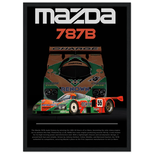Mazda 787B Poster