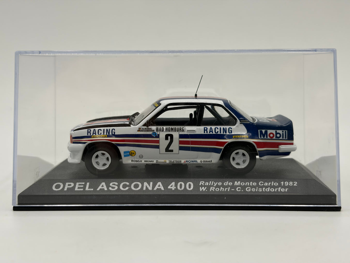 1/43 1982 Opel Ascona 400 - Monte Carlo Rally - Rohrl / Geistdorfer | Model Rally Car