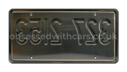 2153 - Breaking Bad - Heisenberg's Volvo 240 | License Plate