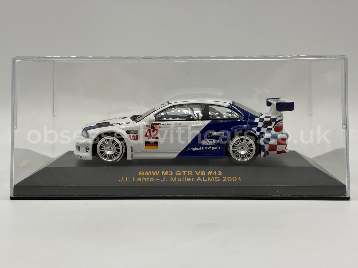 1/43 2001 BMW M3 GTR V8 - Lehto / Muller - ALMS | Model Car
