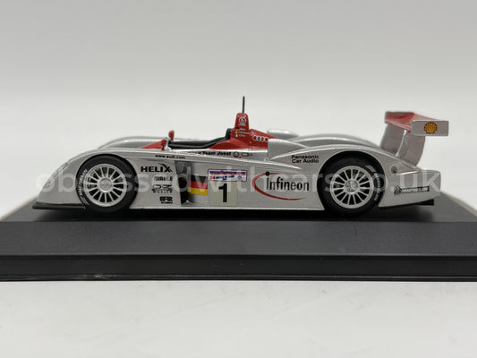 1/43 2001 Audi R8 - Biela / Kristensen / Pirro - | Model Le Mans Car