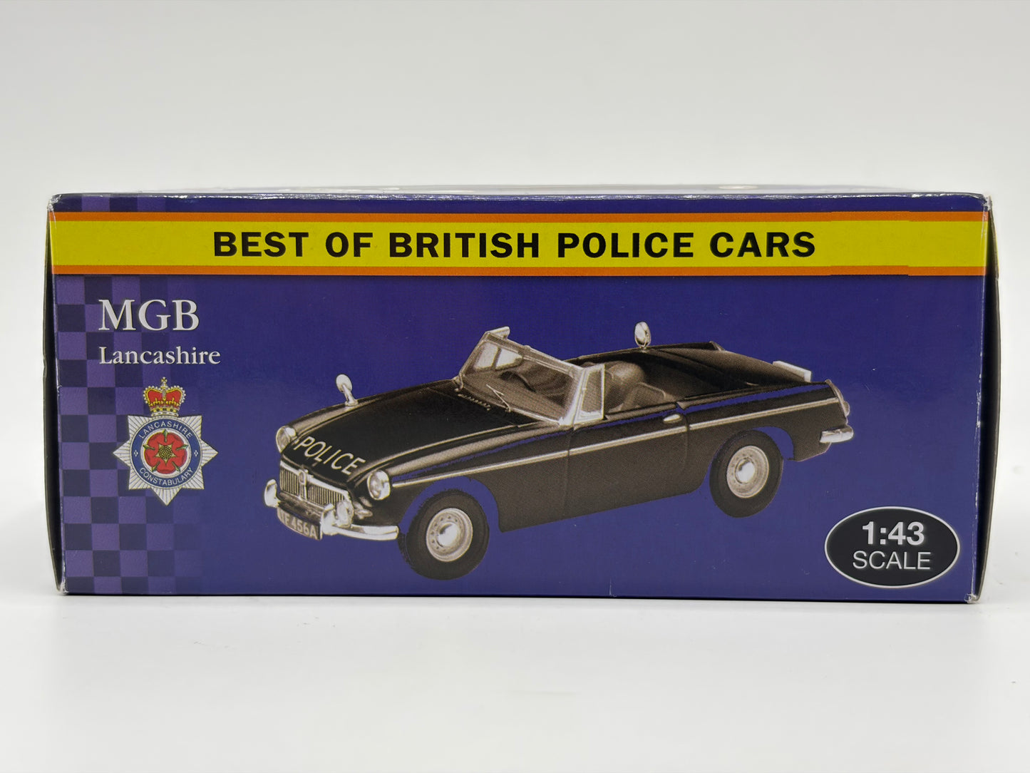 1/43 1963 MGB - Lancashire Police | Model Police Car