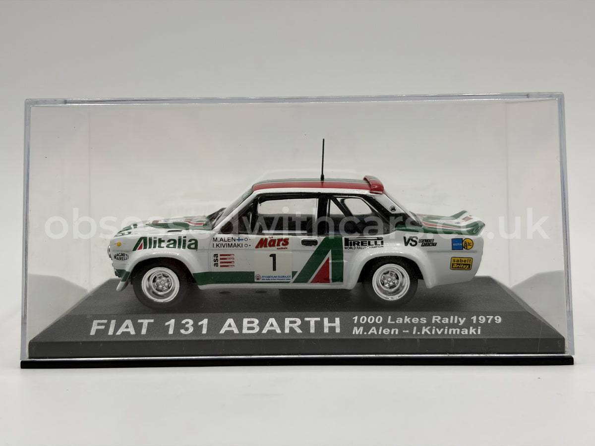 1/43 1979 Fiat 131 Abarth - 1000 Lakes Rally - Alen / Kivimaki | Model Rally Car