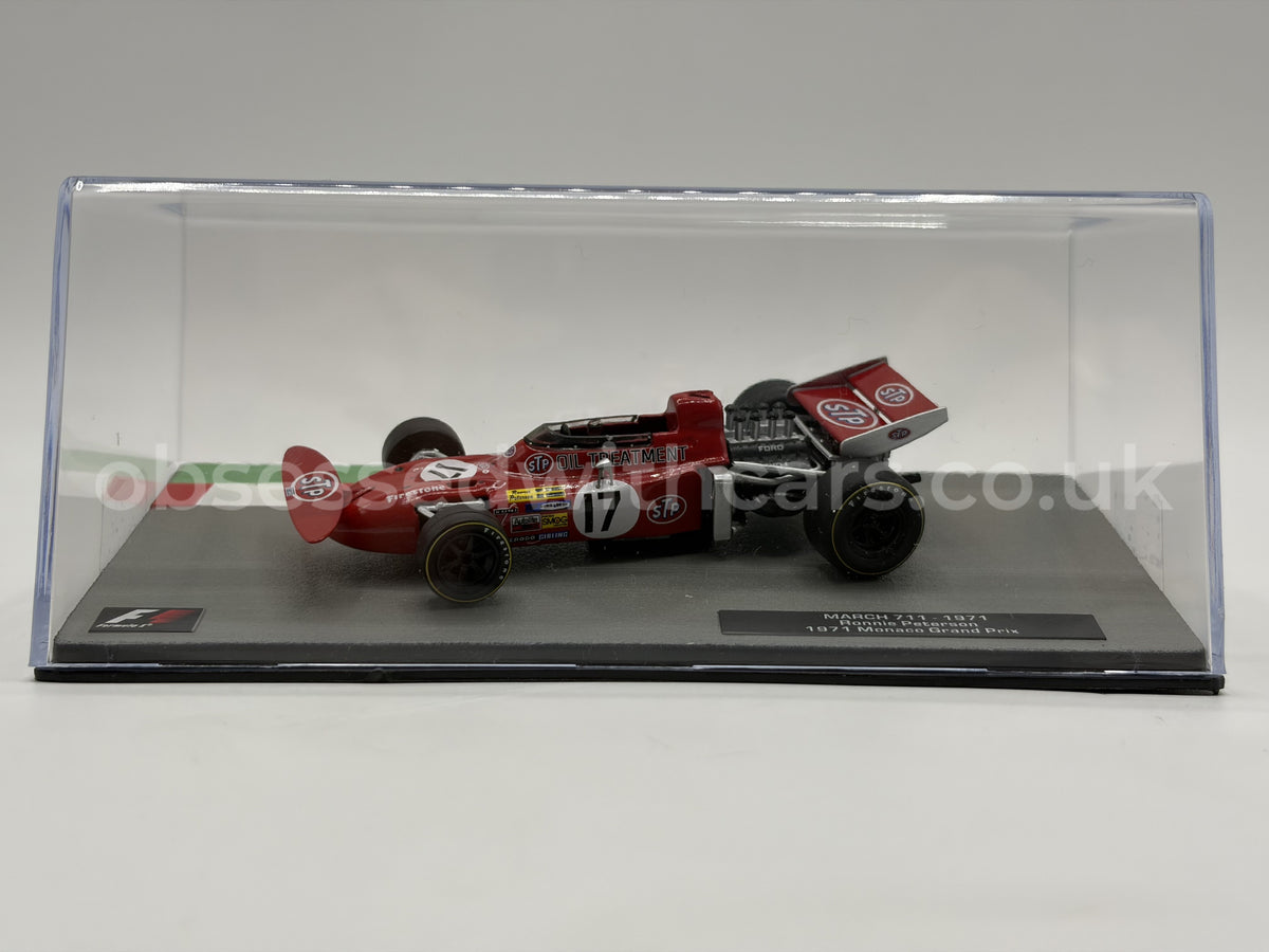 1/43 1971 March 711 - Ronnie Peterson | Model F1 Car