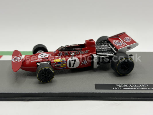 1/43 1971 March 711 - Ronnie Peterson | Model F1 Car