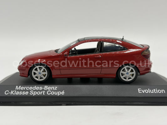 1/43 2001 Mercedes C-Klasse Sport Coupe - Minichamps | Model Car