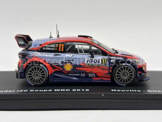1/43 2019 Hyundai i20 Coupe WRC - Tour de Corse - Neuville / Gilsoul | Model Rally Car