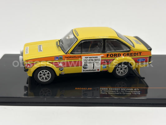1/43 1979 Ford Escort RS1800 - Rally Southern Cross - Waldegard / Thorszelius | Model Rally Car