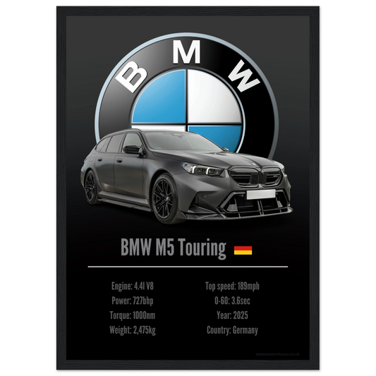 BMW M5 Touring Poster - Accent Collection