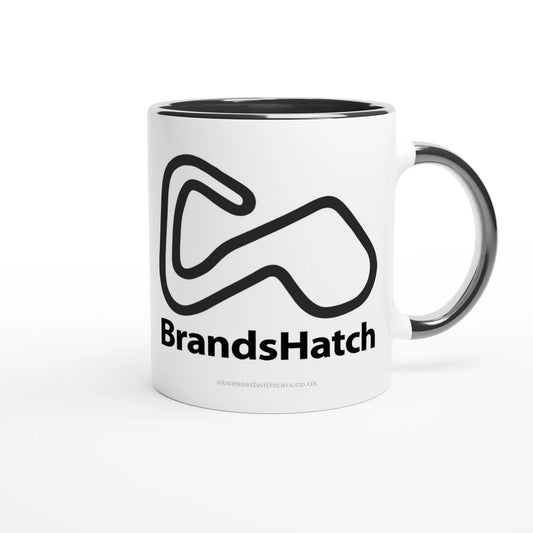 Brands Hatch Race Track Outline Mug