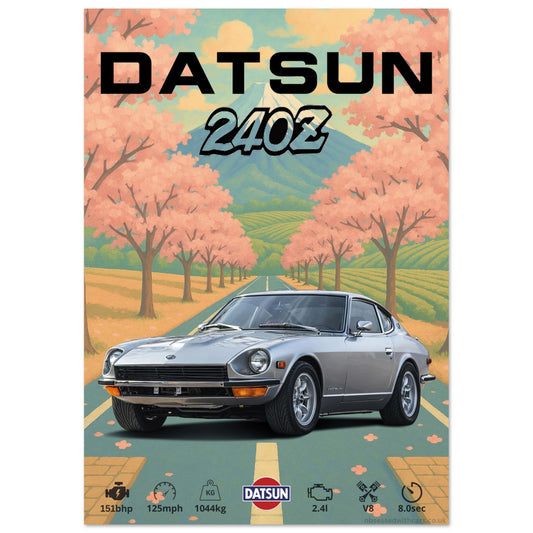 Datsun 240Z Poster - Abstract Collection