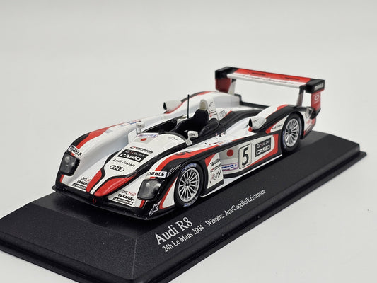 1/43 2004 Audi R8 - Ara / Capello / Kristensen - Minichamps | Model Le Mans Car
