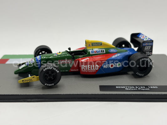 1/43 1990 Benetton B190 - Nelson Piquet | Model F1 Car