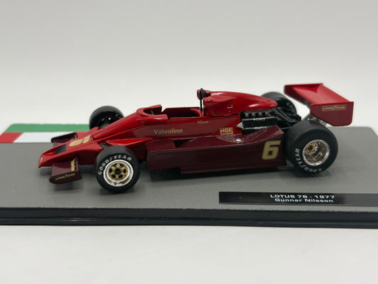 1/43 1977 Lotus 78 - Gunnar Nilsson | Model F1 Car