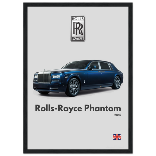 Rolls Royce Phantom Poster - Minimalist Collection