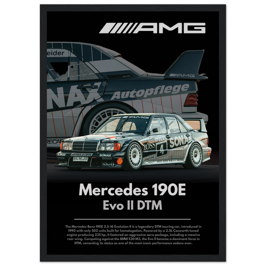 Mercedes 190E Evo II DTM Poster