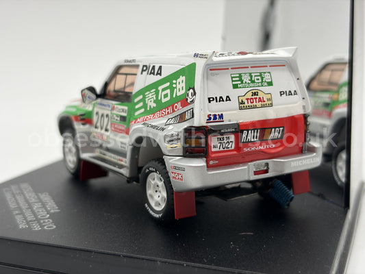 1/43 1999 Mitsubishi Pajero Evo - Granada-Dakar Rally - Shinozuka / Magne | Model Rally Car