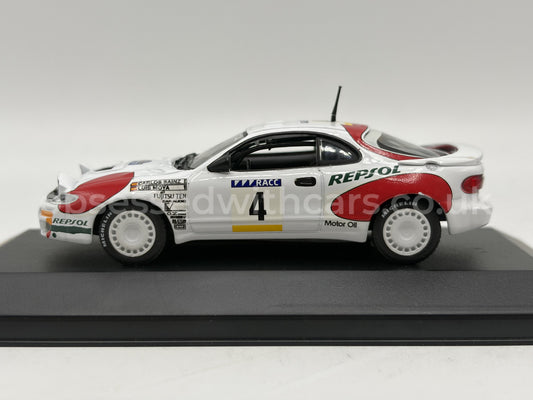 1/43 1992 Toyota Celica Turbo 4WD - Rally Catalunya - Sainz / Moya | Model Rally Car