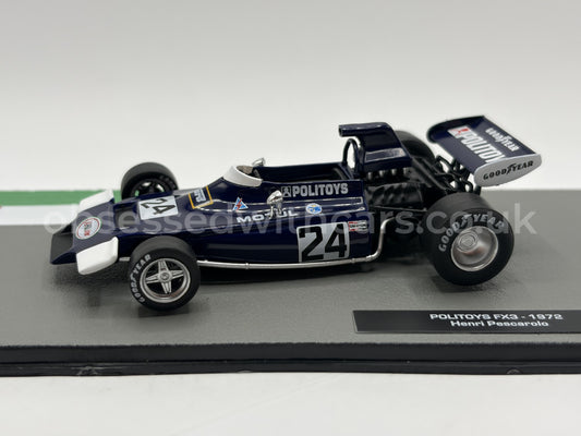 1/43 1972 Politoys FX3 - Henri Pescarolo | Model F1 Car