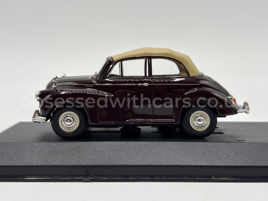 1/43 1969 Morris Minor 1000 Convertible - Maroon B - Corgi Vanguards | Model Car