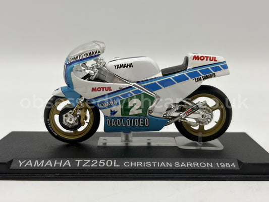 1/24 1984 Yamaha TZ250L - Christian Sarron | Champion Racing Bikes