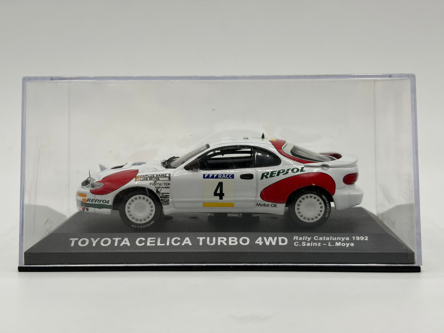 1/43 1992 Toyota Celica Turbo 4WD - Rally Catalunya - Sainz / Moya | Model Rally Car