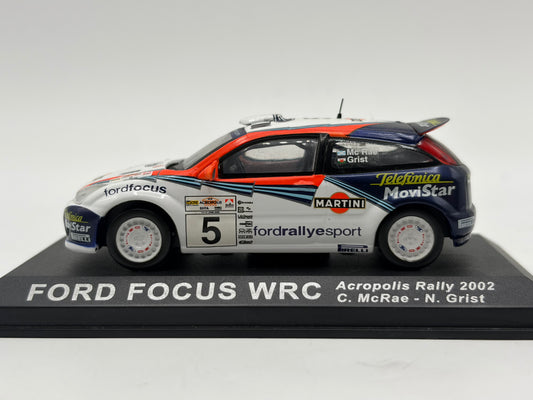 1/43 2002 Ford Focus WRC - Acropolis Rally - McRae / Grist | Model Rally Car